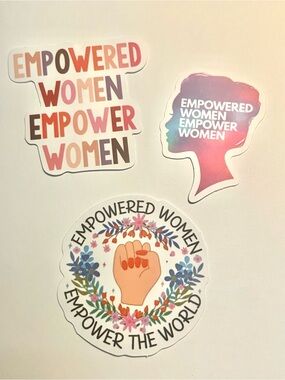 Women’s Empowered Fist Necklace in Coral Pink - Unbranded